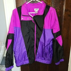 VINTAGE LAVON Bright Windbreaker